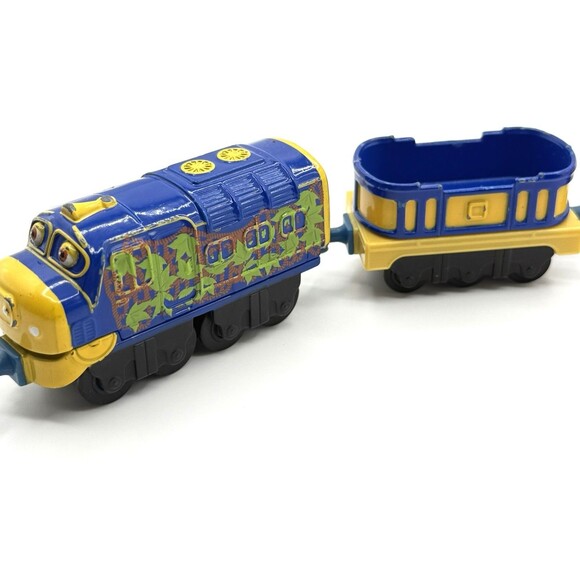 Chuggington 2013 Diecast Trains Lot of 4 Parrot Wilson & Brewster With Tenders - Picture 3 of 5